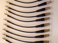 Coaxiale kabels DIN 1.0/2.3 tot BNC jack