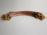 Crimping of RADIAL SMB connectors onto coaxial cables