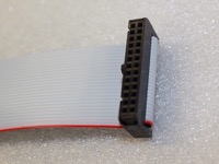 Connector crimping for ribbon cable