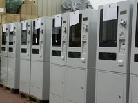 Subcontracted mass production of customised automatic distributors including fitting, integration and wiring