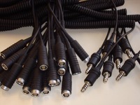 Subcontracting of the manufacture of cables including audio or video connectors