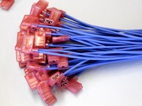 Wiring cabling including cutting and crimping of terminals on electrical wire